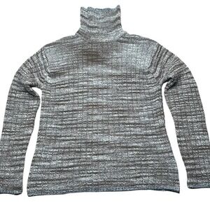 Banana Republic Alpaca Wool Turtleneck Sweater Classic Women S Casual 90s Preppy